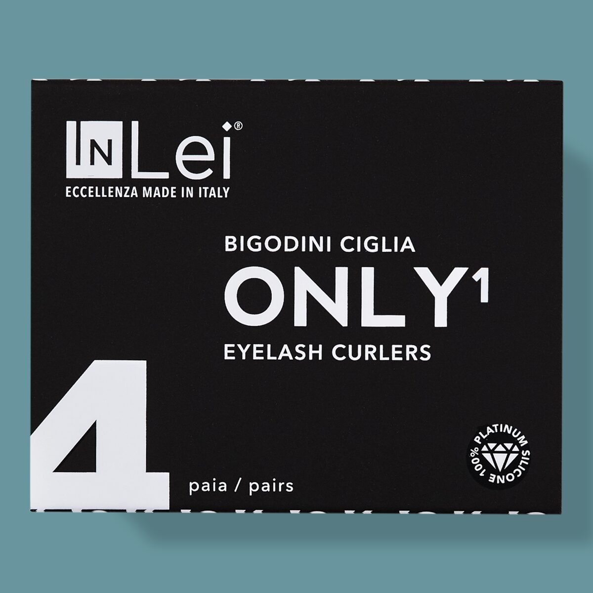 InLei® ONLY1 - Moldes Pestañas de Silicona (4 pares)