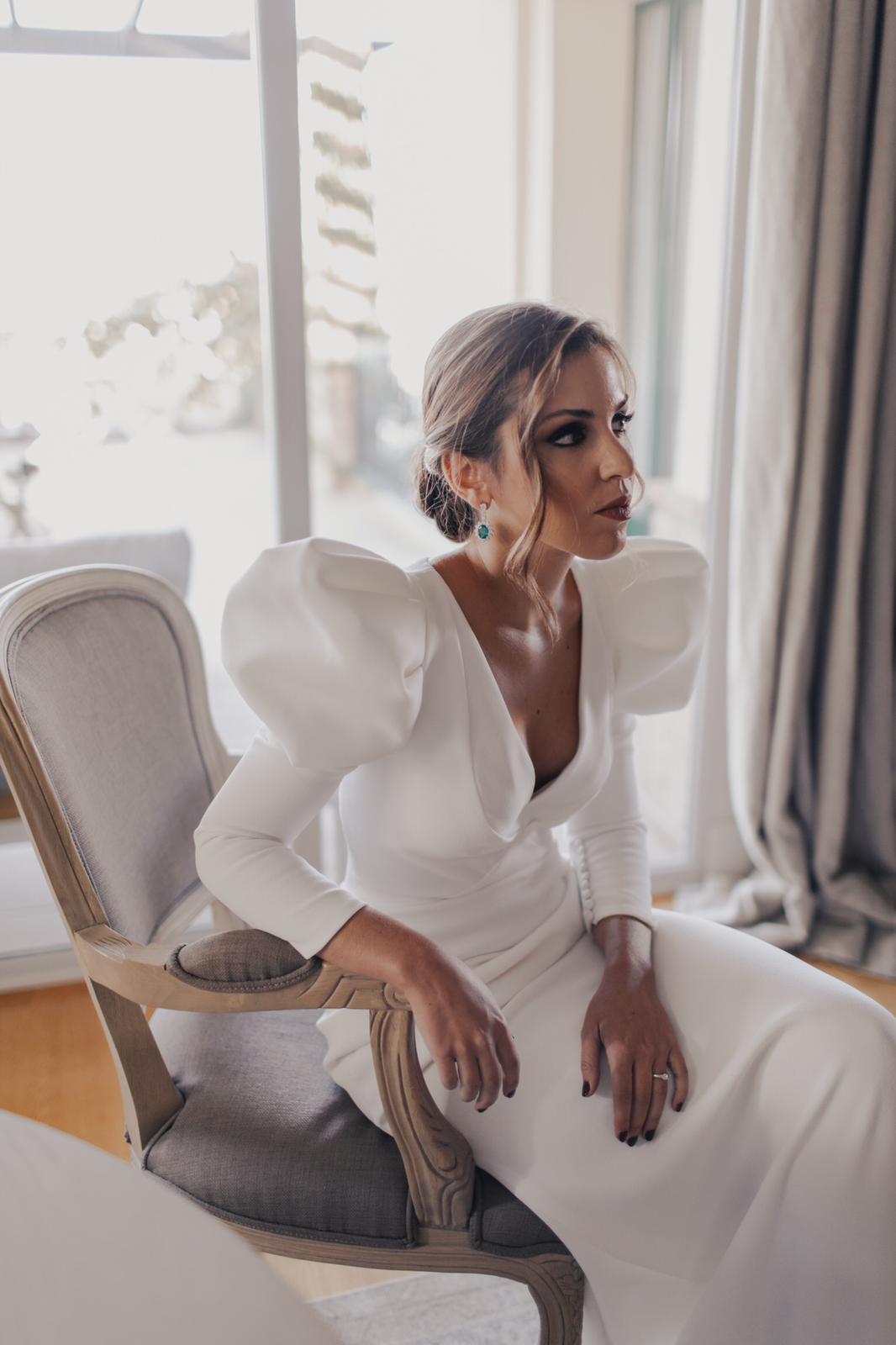 Alicia Herraiz novia granada maquillaje