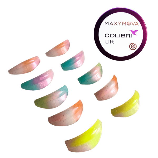 COLIBRI SILICONE EYELASH LIFT SHIELDS - 5 SIZES FOR PERFECT LASH LIFTING