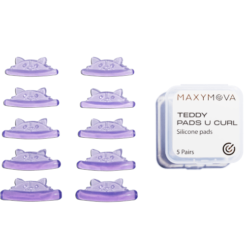 MAXYMOVA MOLDES DE SILICONA TEDDY TIPO U-CURL 5 pares