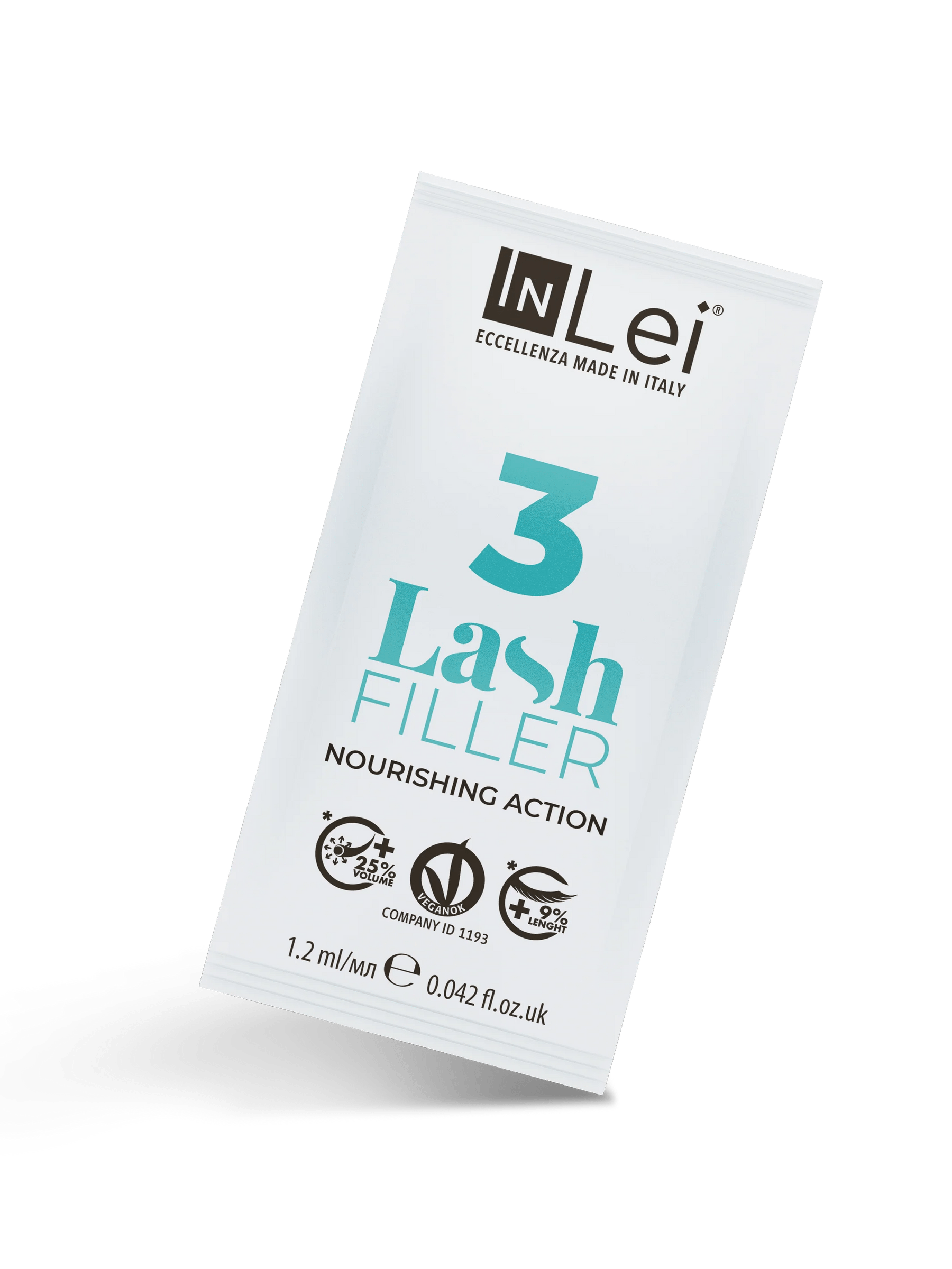 Monodosis InLei® Monodosis Lash Filler Lifting Paso 3  (nuevo vegano, sobres) - Imagen 2