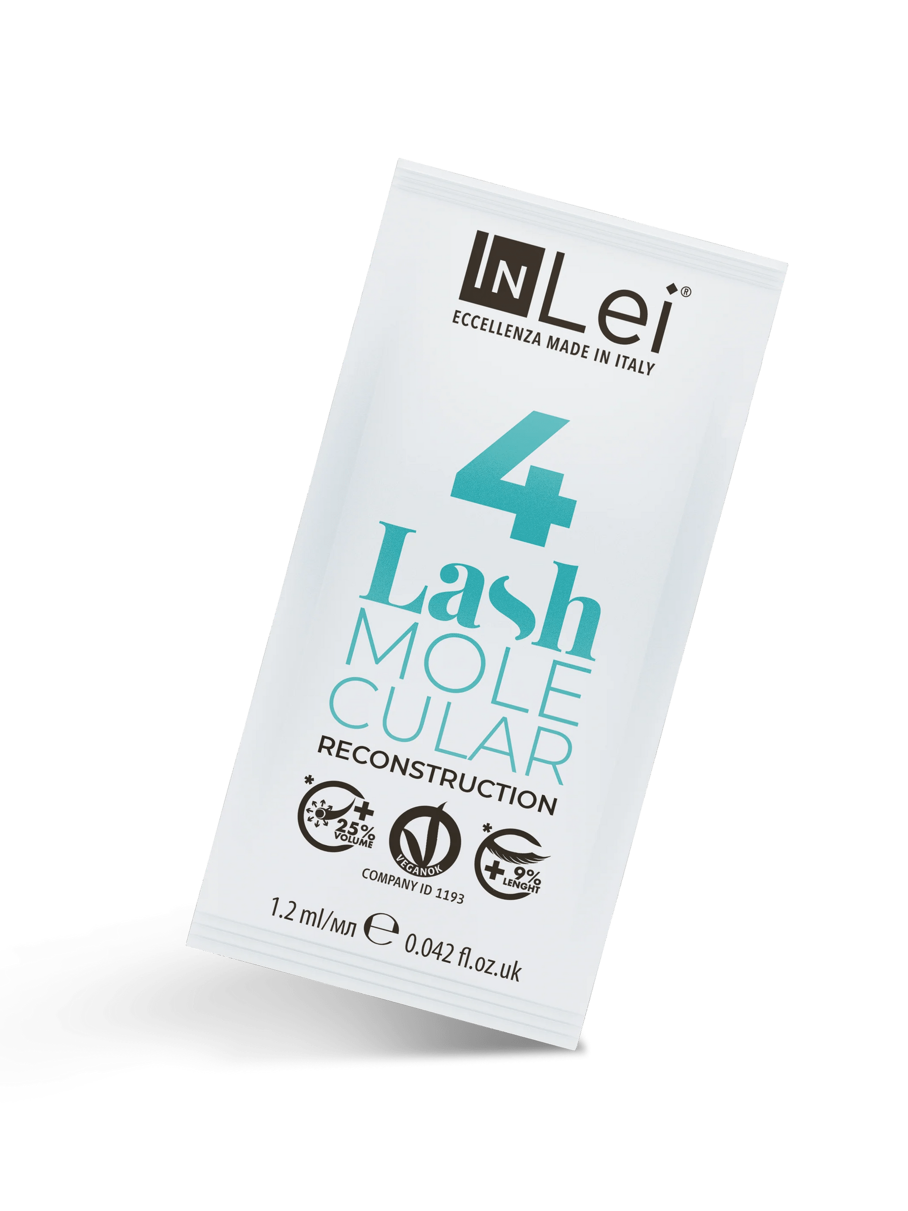 Monodosis InLei® Monodosis Lash Molecular Lifting Paso 4  (nuevo vegano, sobres) - Imagen 2