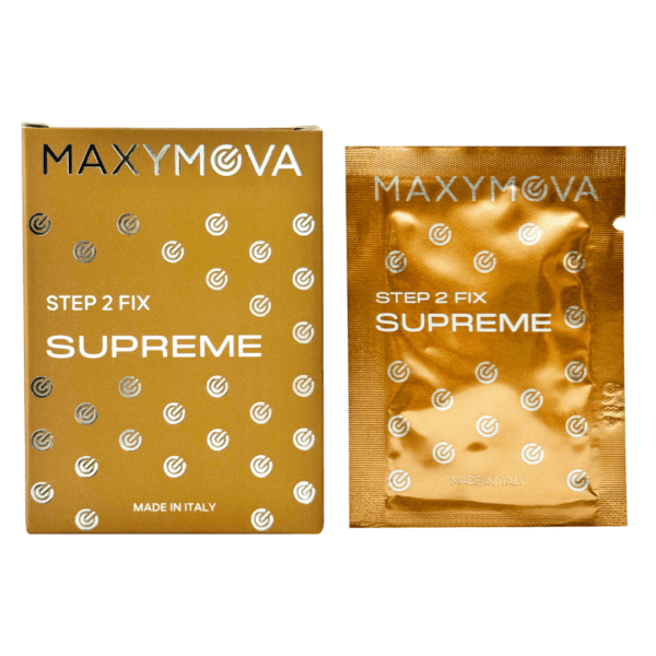 MAXYNOVA PASO 2 SUPREME FIX - para laminación de cejas y pestañas, monodosis 1,5 ml 5 sobres - Imagen 7