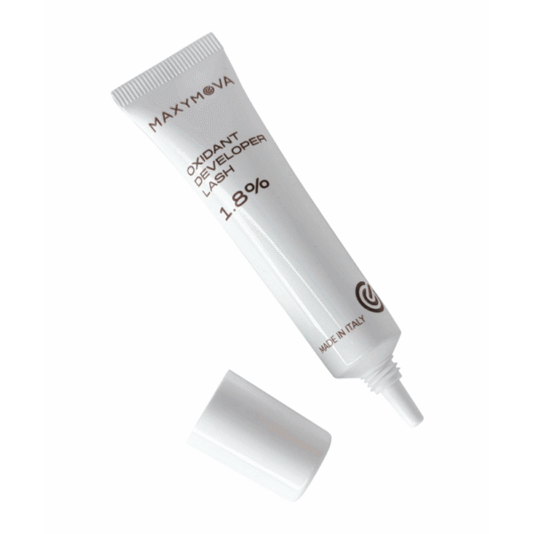 1,8% DE PESTAÑAS OXIDANTES (FÓRMULA GRUESA) PARA TINTE LÍQUIDO ULTRA NEGRO - TUBO DE 15 ML MAXYMOVA