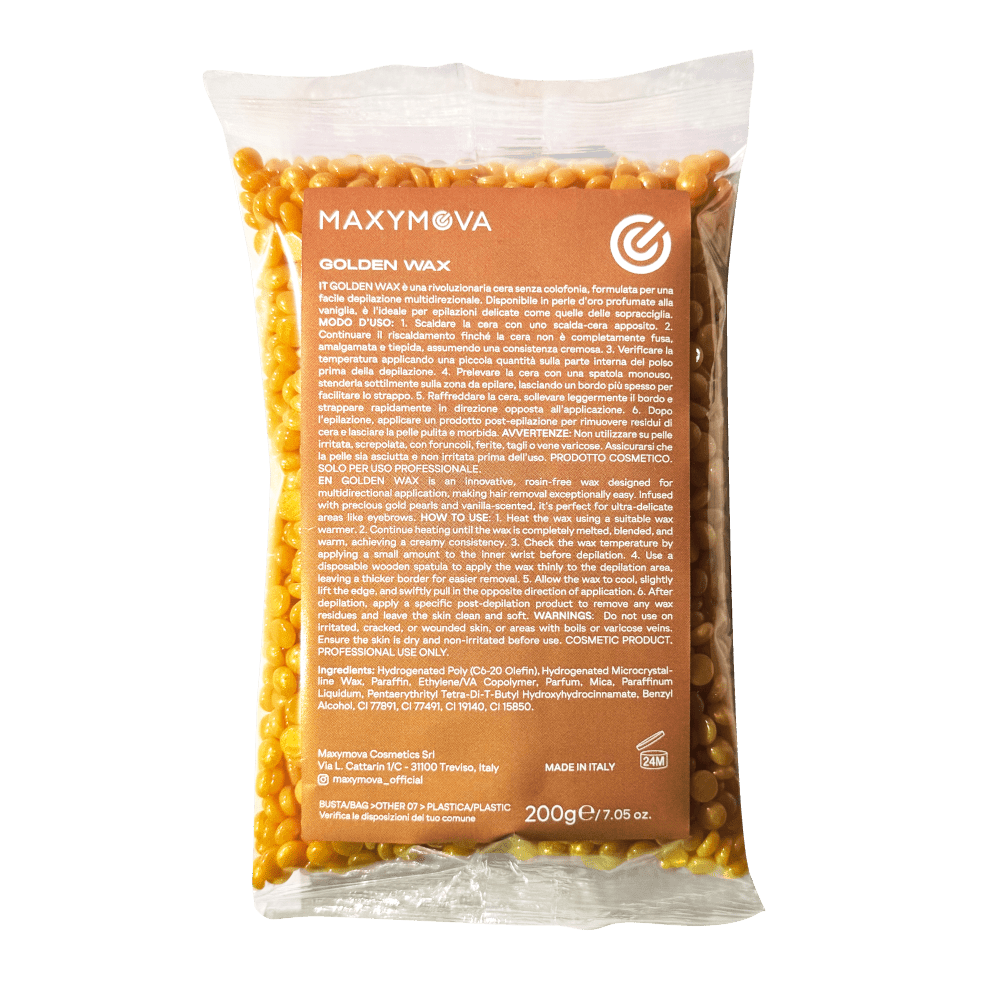 MAXYMOVA GOLDEN WAX  Cera elástica para pieles sensibles 200 gramos