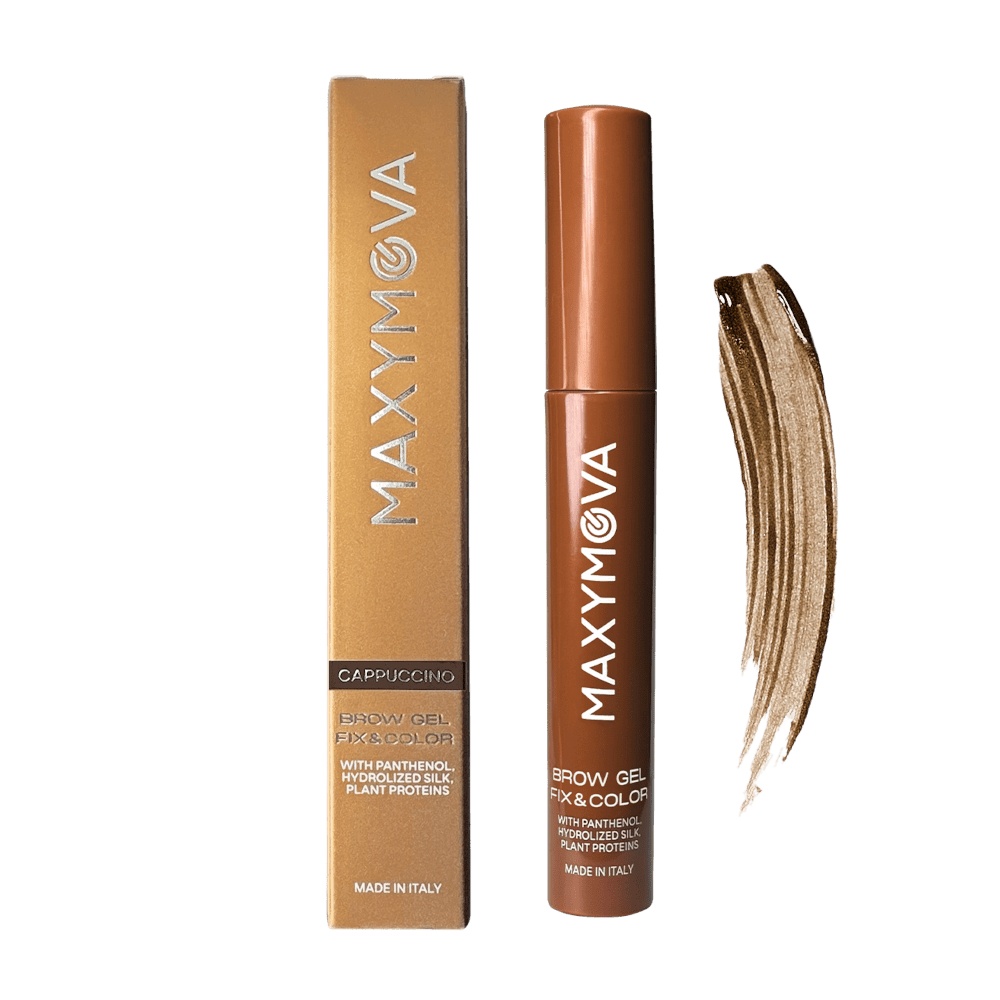 MAXYMOVA Brow Gel Fix&Go Fijador de cejas Cappuccino