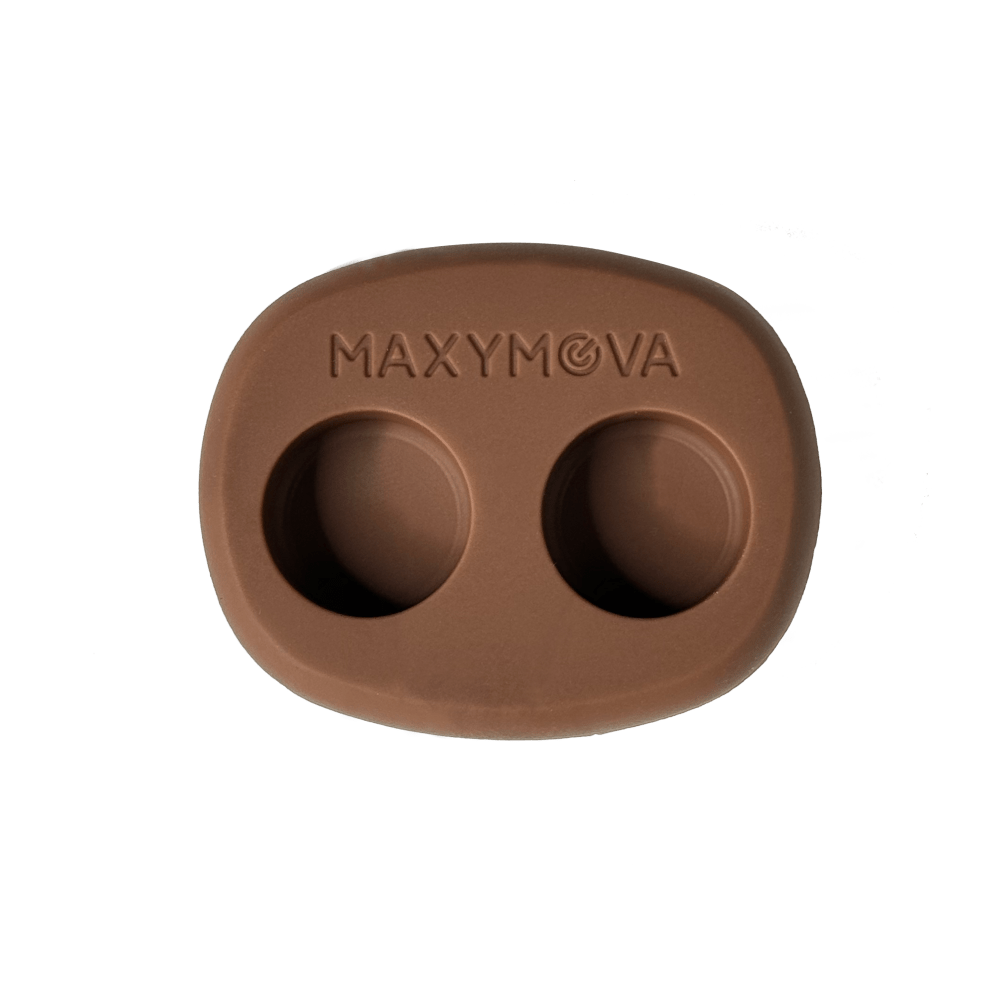 MAXYMOVA NANO PAD DE SILICONA paleta para mezclar tinte o henna Marrón