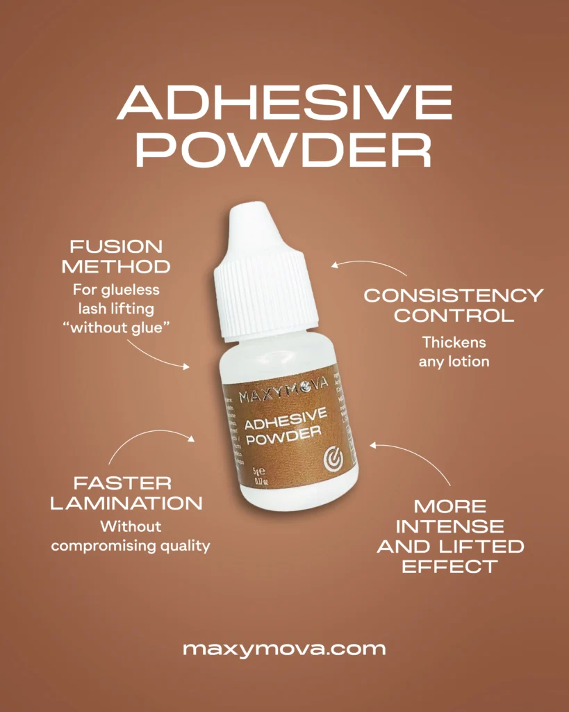 ADHESIVO EN POLVO: SOLUCIÓN REVOLUCIONARIA PARA EL LEVANTAMIENTO DE PESTAÑAS ASIÁTICO/FUSIÓN - LEVANTAMIENTO DE PESTAÑAS SIN PEGAMENTO