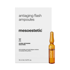MESOESTETIC antiaging flash ampoules  ampollas antiedad