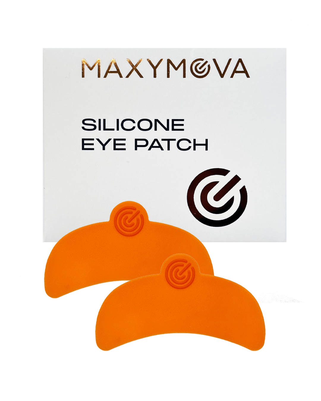 MAXYMOVA PARCHES DE SILICONA REUTILIZABLES DEBAJO DE LOS OJOS -  NARANJAS