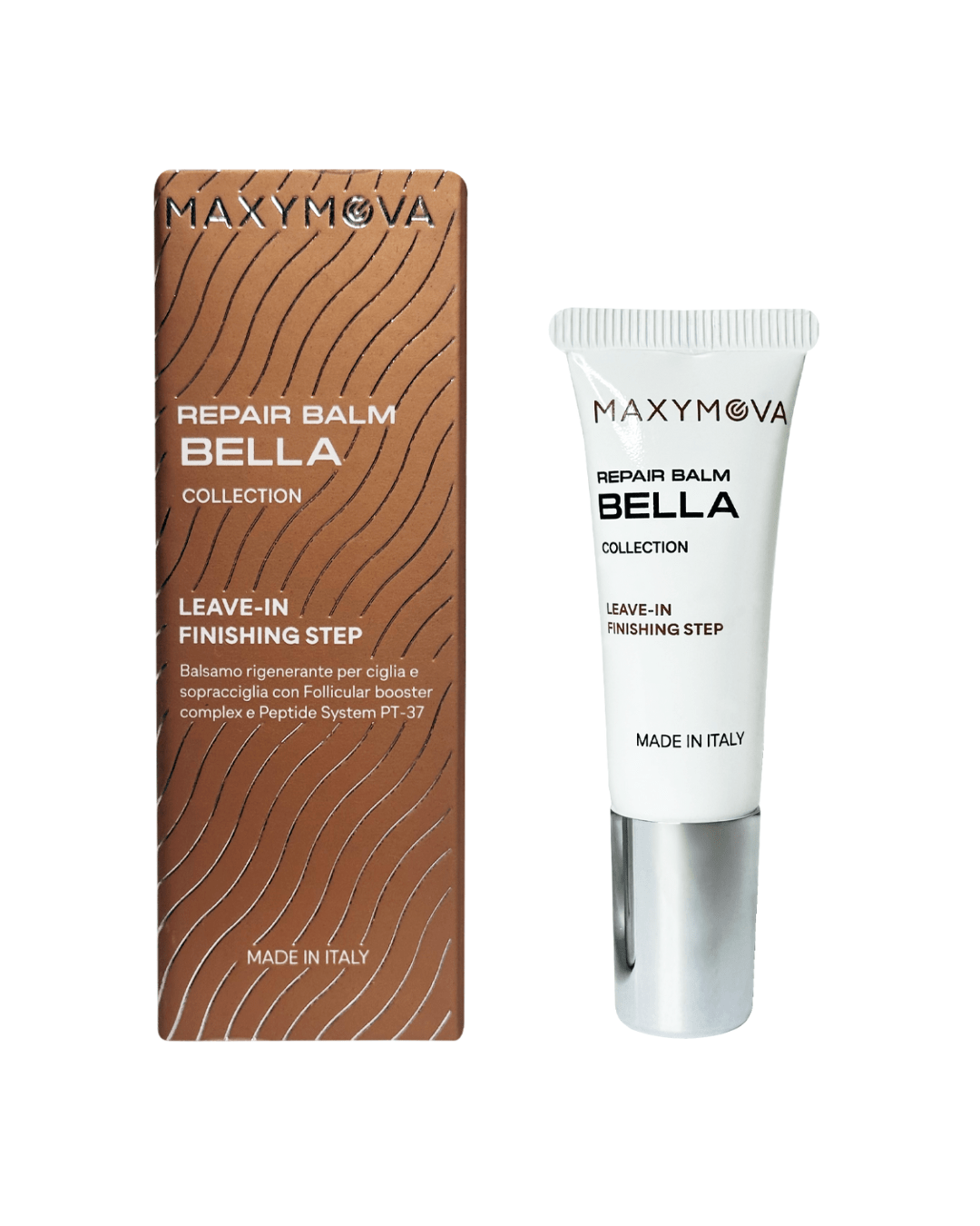 MAXYMOVA BÁLSAMO REPARADOR BELLA EN SOBRES MONODOSIS – COLECCIÓN BELLA SISTEMA COREANO PARA PESTAÑAS Y CEJAS – TUBO DE 10 ML