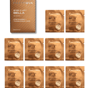 MAXYMOVA COLECCIÓN BELLA PASO 1: CISTEAMINA + ÁCIDO TIOGLICÓLICO PARA EL LIFTING DE PESTAÑAS COREANO MONODOSIS 10 X 1 ML