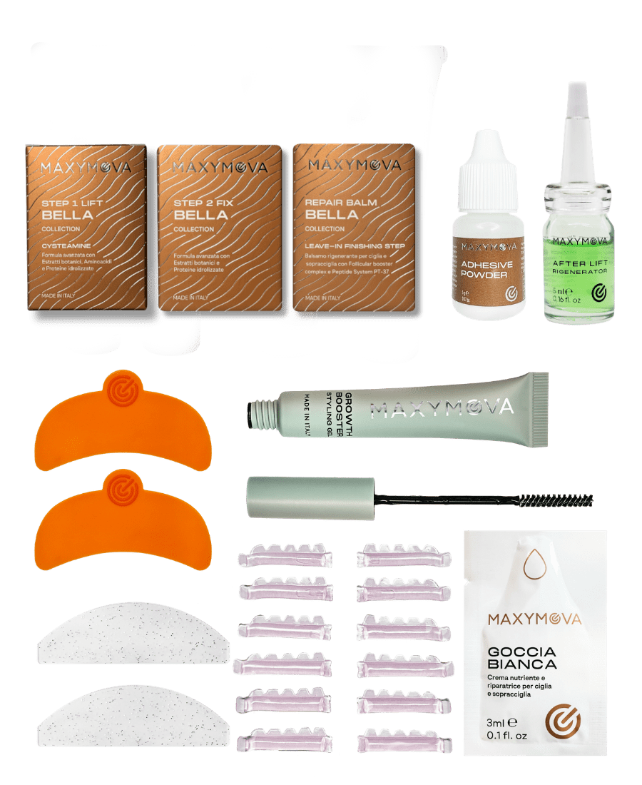 Kit MAXYMOVA PROFESIONAL DE LIFTING DE PESTAÑAS PARA LA TÉCNICA DE FUSIÓN COREANA MONODOSIS