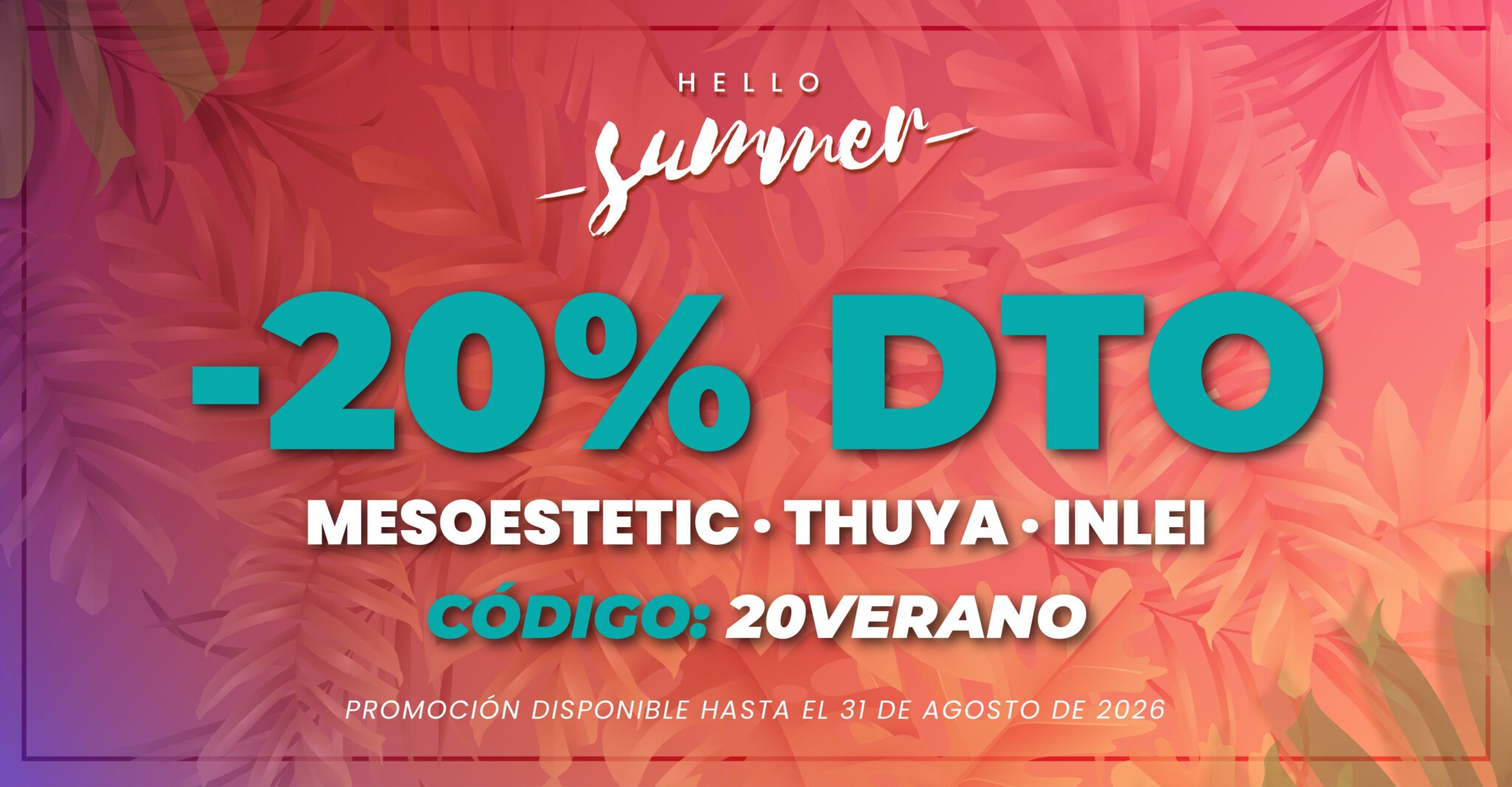 Banner promo verano